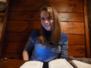 All dressed up ready for dessert