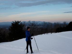 Skiing at Springbrook Farm