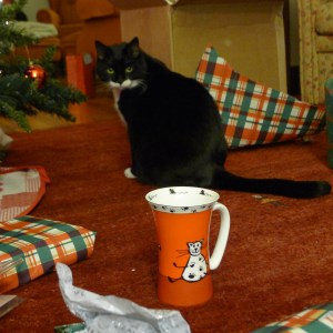 Lucky and the lucky cat mug