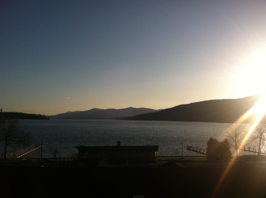 Lake George at dawn