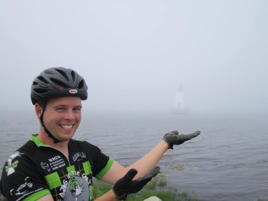 More fog...And a lighthouse