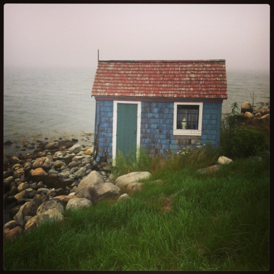 Little house by the sea