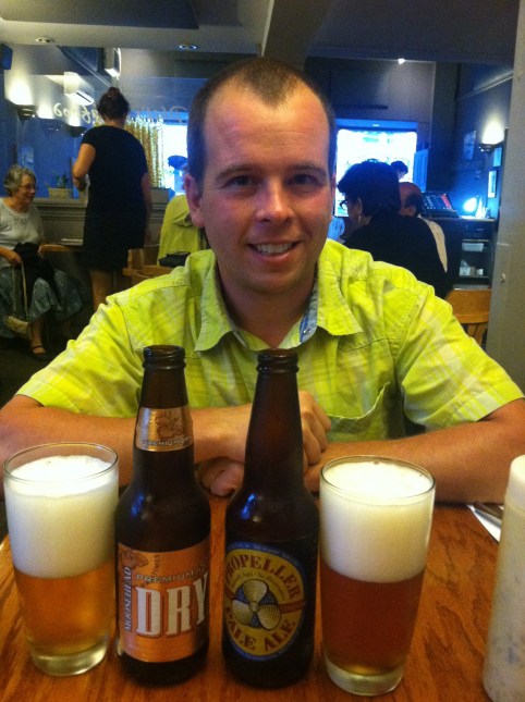 Moosehead...My new favorite beer...Waiting for fried seafood goodness