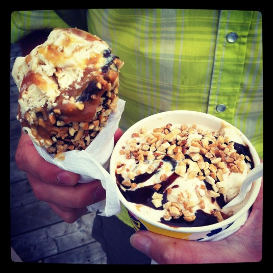 Cows Ice Cream-- the best in PEI