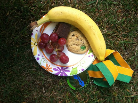 The real reason to run races: post race food.
