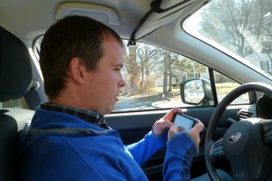 Never trusting my navigation skills, when I know I right