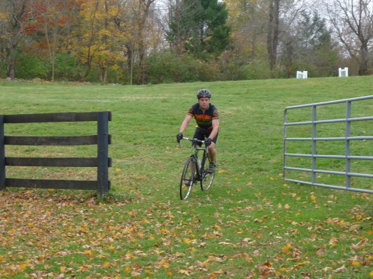 Kevin preparing for Cross