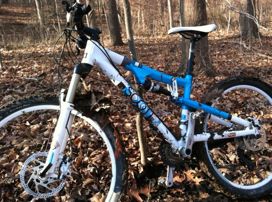 Cleaning your bike and derailleur every ten minutes because of mud accumulation isn't too fun...