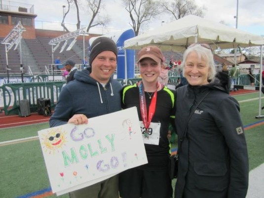 My mom and my man came to support me :)