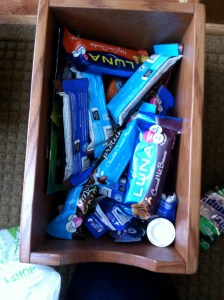 I don't have a problem with Luna bars....