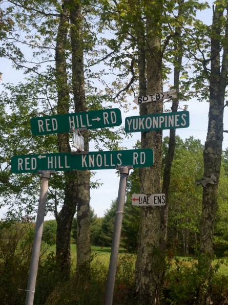 Note: the name of any road that includes