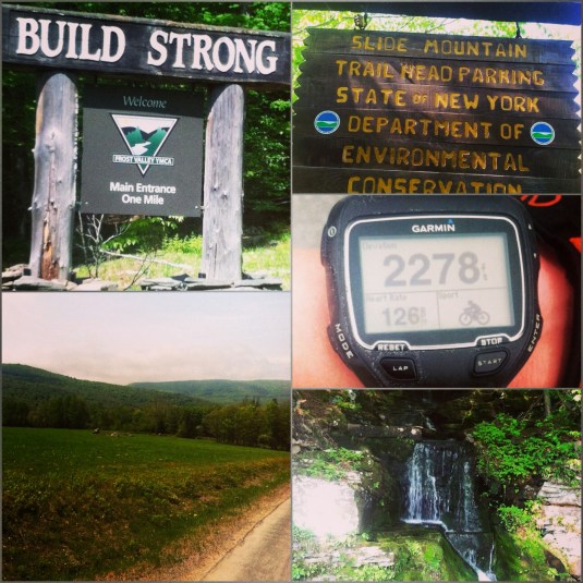 My longest training ride last week, including getting lost with more climbing than planned...