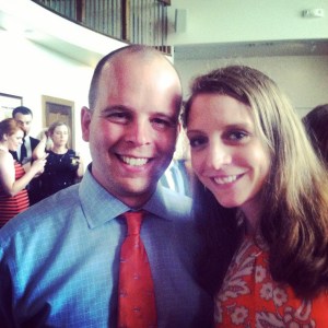 Wedding time! My man and I