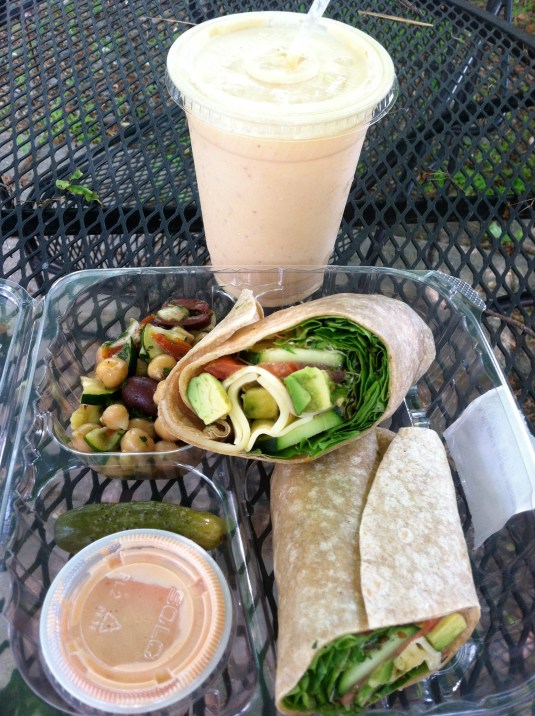 Post- century meal. You know me and my sandwiches/wraps/etc