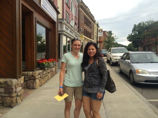 My soul sister :-) Traveled all the way up from FL to be here with me!